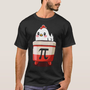 Chicken Pot Pi Day Pie Math Geek Gift 3 14 T-Shirt