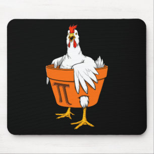 Chicken Pot Pi Day T Shirt Gift Men Women Kids Mat Mouse Pad