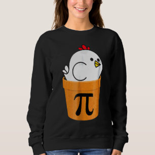 Chicken Pot Pi Funny Math Sweatshirt
