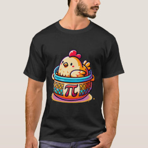 Chicken Pot Pi Funny Pi Day Math  T-Shirt