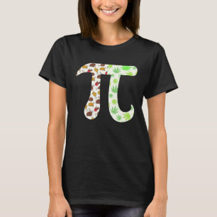 Chicken Pot Pi  Math Day Pi Day 3 14 Math Pun Weed T-Shirt