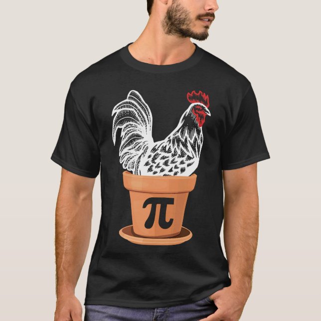 Chicken Pot PI Maths   T-Shirt (Front)