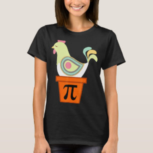 Chicken Pot Pie Day Math Lover Teacher Chicken Pot T-Shirt