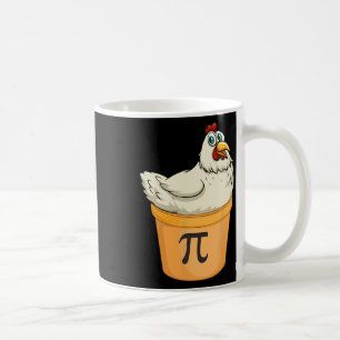 Chicken Pot Pie Funny Math Pun Chicken Pot Pi  Coffee Mug
