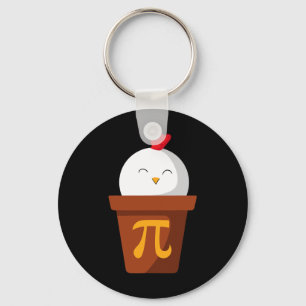 Chicken Pot Pie Pi Day T Shirt Math Teachers Gift  Key Ring