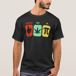 Chicken Pot Pie Three Of My Favourite Things Funny T-Shirt