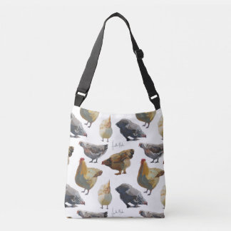 Chicken Print Cross Body Bag