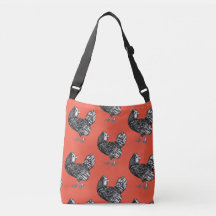 Chicken Print Handbag