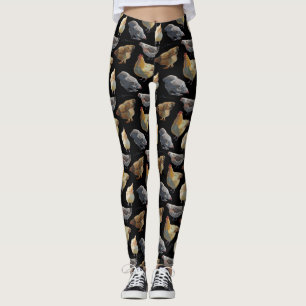 Chicken Print Leggings
