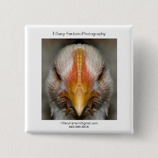 Chicken Promo Piece 15 Cm Square Badge