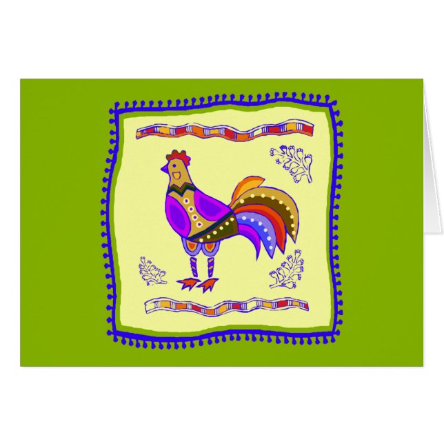 Chicken Quilt (Front Horizontal)