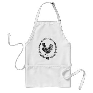 Chicken Raising & Jesus Praising Standard Apron