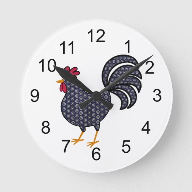 Chicken Ranch Wall Clock (Front)
