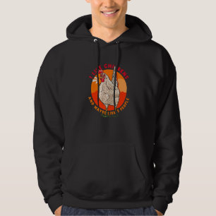 Chicken Retro I Like Chickens And Maybe Like 3 Pe Hoodie