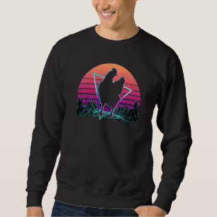 Chicken Retro Sweatshirt