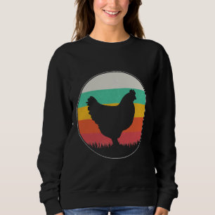 Chicken Retro Vintage 44 Sweatshirt