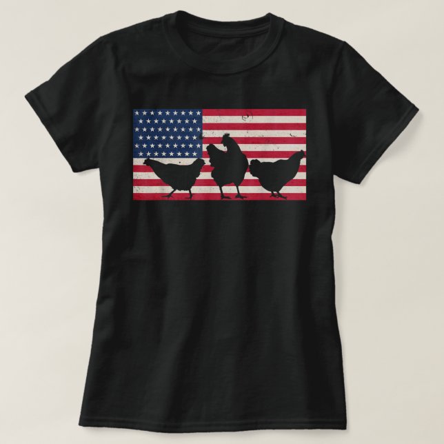 chicken roaster Regulate Your Rooster Funny retro  T-Shirt (Design Front)