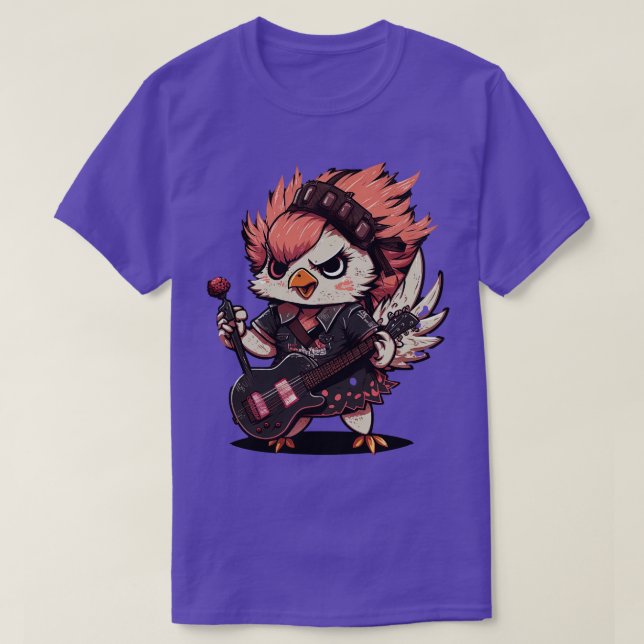 Chicken Rocker 2 T-Shirt (Design Front)
