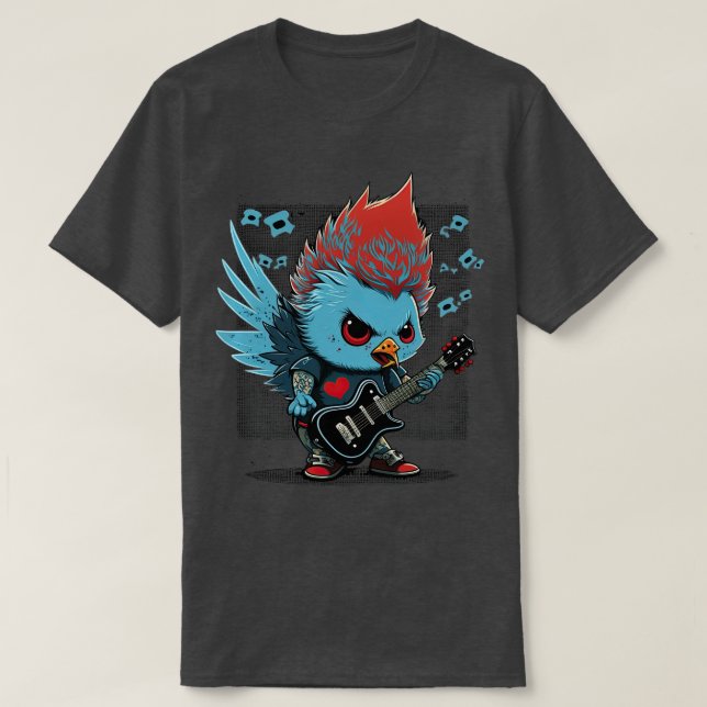 Chicken Rocker T-Shirt (Design Front)
