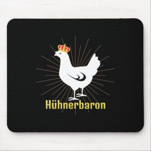 Chicken Ron Funny Chickens Whisper Farmer Chicken Mouse Pad