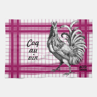 Chicken Rooster Recipe Kitchen Towel