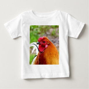 Chicken Rooster waiting for true love Baby T-Shirt