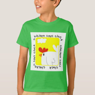 Chicken Says Cluck Tshirts and Gifts