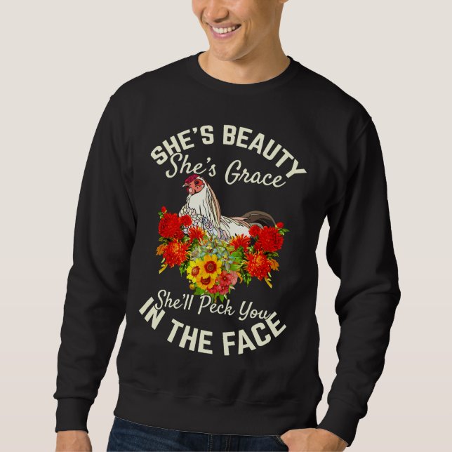Chicken She s  Sweatshirt (Front)