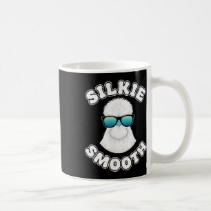 Chicken Silkie Smooth, Cool Silkie With Shades Coffee Mug