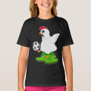 Chicken Soccer player Soccer T-Shirt