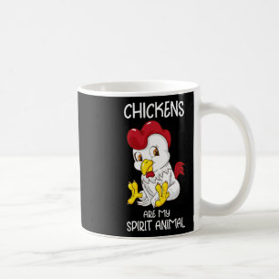 Chicken Spirit Animal Women Chicken Farmer Coop Ch Coffee Mug