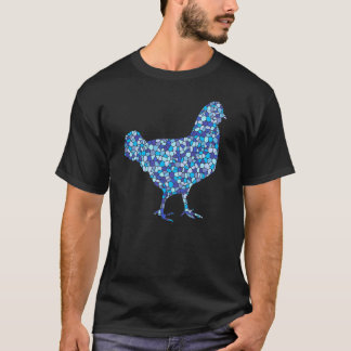 Chicken Stained Glass T-Shirt