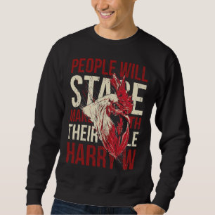 Chicken Stare Sweatshirt