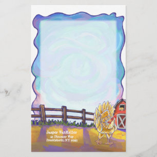 Chicken Stationery