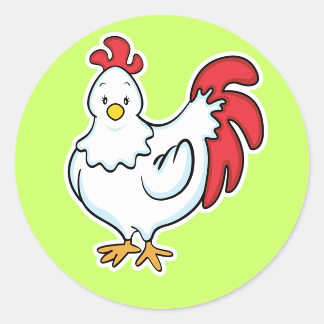 Chicken sticker (Front)