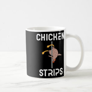 Chicken Strips Funny Dancing Chicken Bbq Byrbeque Coffee Mug