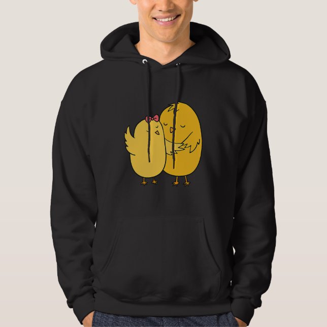 Chicken Summer Wedding Anniversary   Hoodie (Front)