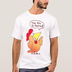 Chicken T Shirt   Cartoon Chicken Little Tee Shirt