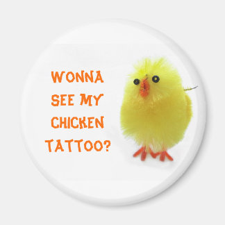 Chicken Tattoo Magnet