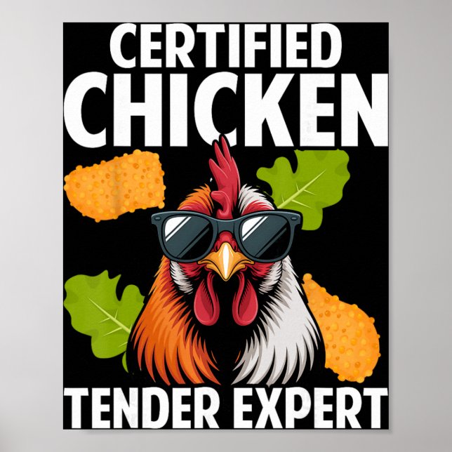 Chicken Tender Certified Expert _1  Poster (Front)