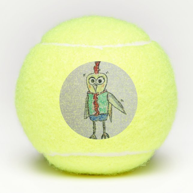 Chicken Tennis Ball (Front)