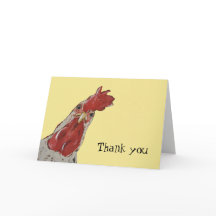 Chicken, Thank you note