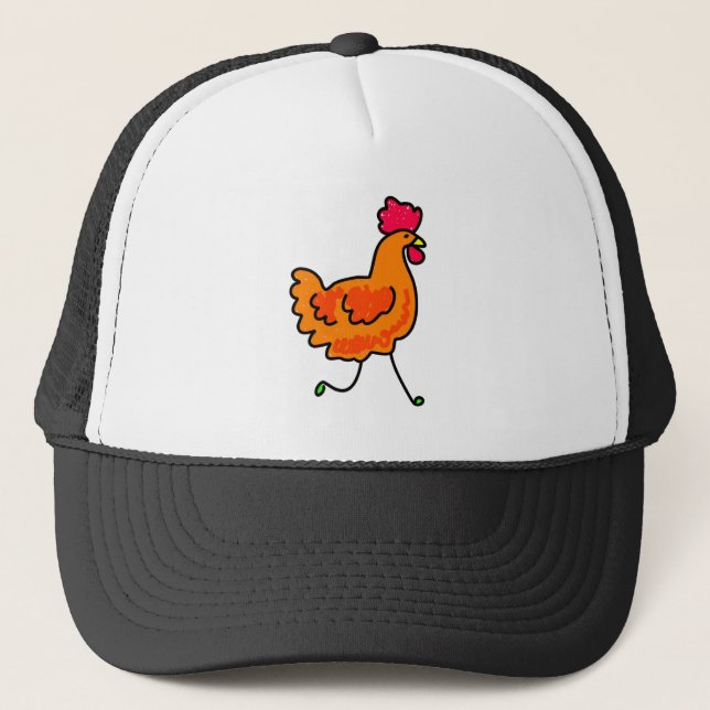 chicken trucker hat (Front)