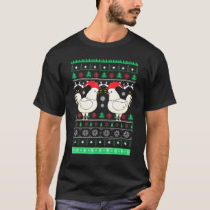 Chicken Ugly Christmas Sweater Chicken Lover Holid