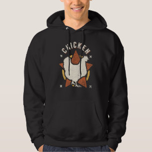 Chicken Vintage Retro Classic Animal Hoodie