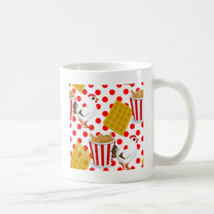 chicken waffles coffee mug