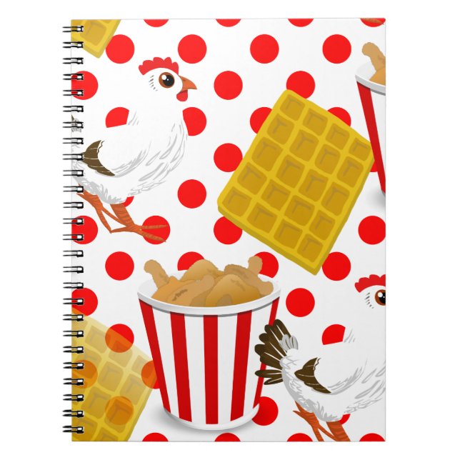 chicken waffles notebook (Front)