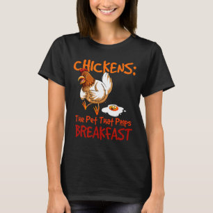Chicken Whisperer Breakfast Farmer For Men T-Shirt