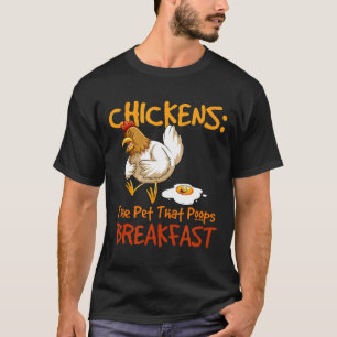 Chicken Whisperer Breakfast Farmer For Men T-Shirt