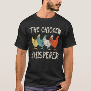 Chicken Whisperer Farmer Retro 1 T-Shirt